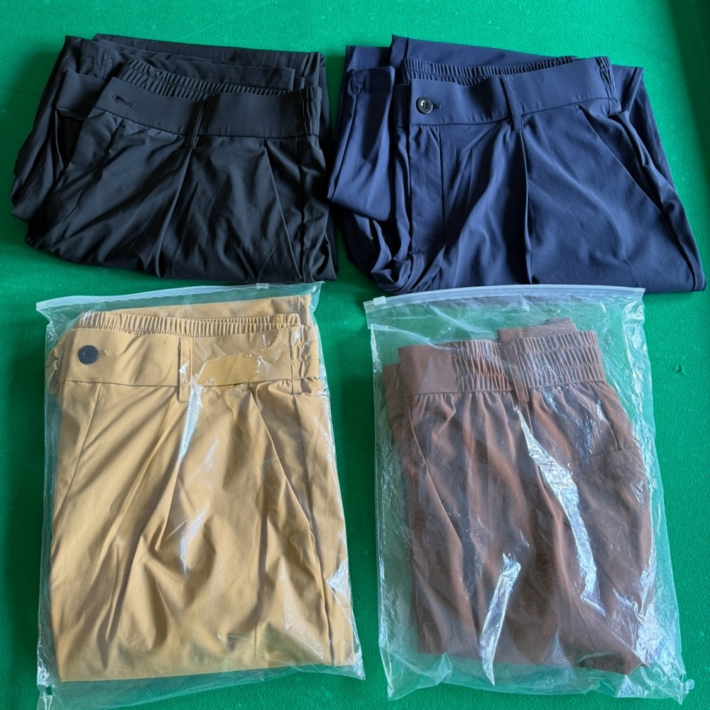 Stylish Men's Chinos in Black, Navy, Tan, and Brown